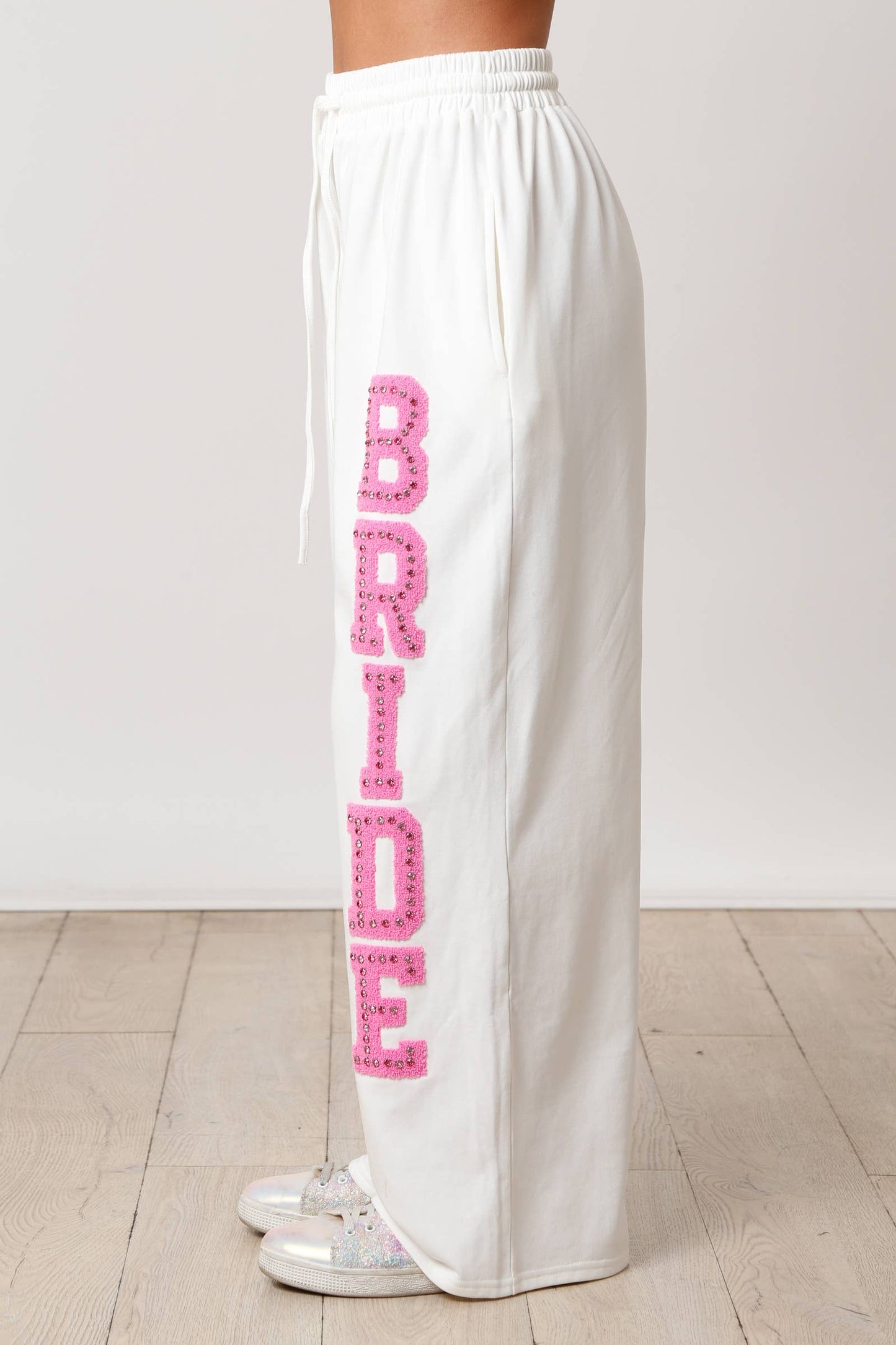 'Bride' Towel Sweatpants