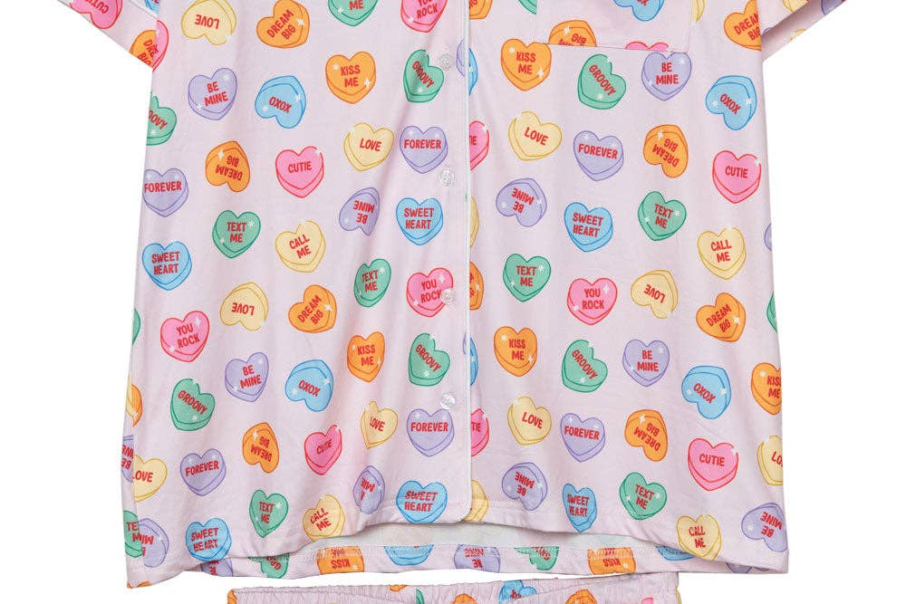 Candy Hearts PJ Sets