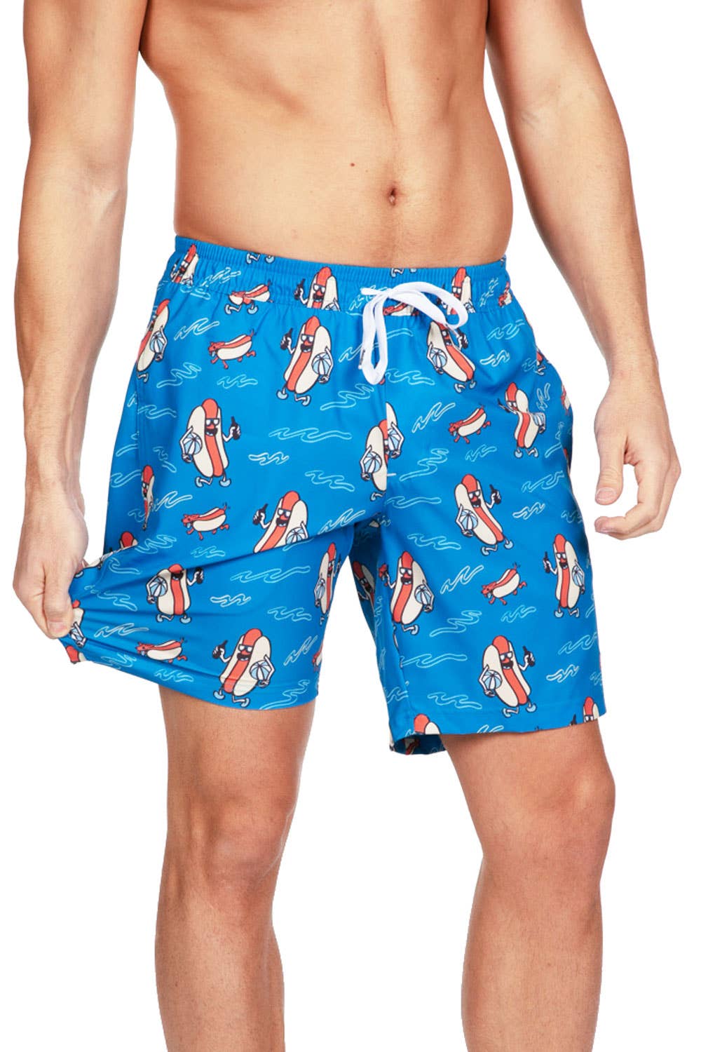 Hot Dog Swim Trunks