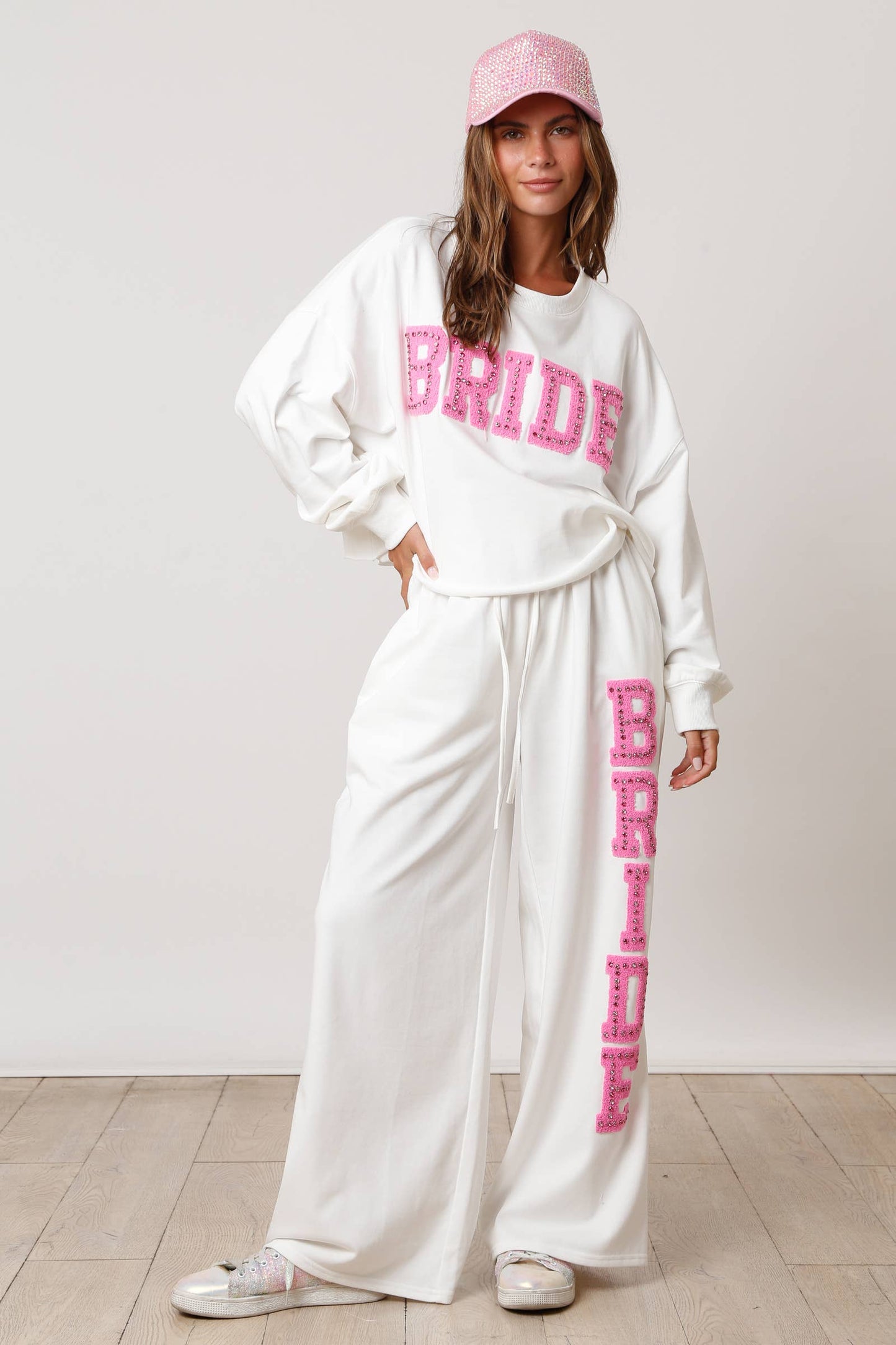 'Bride' Towel Sweatpants