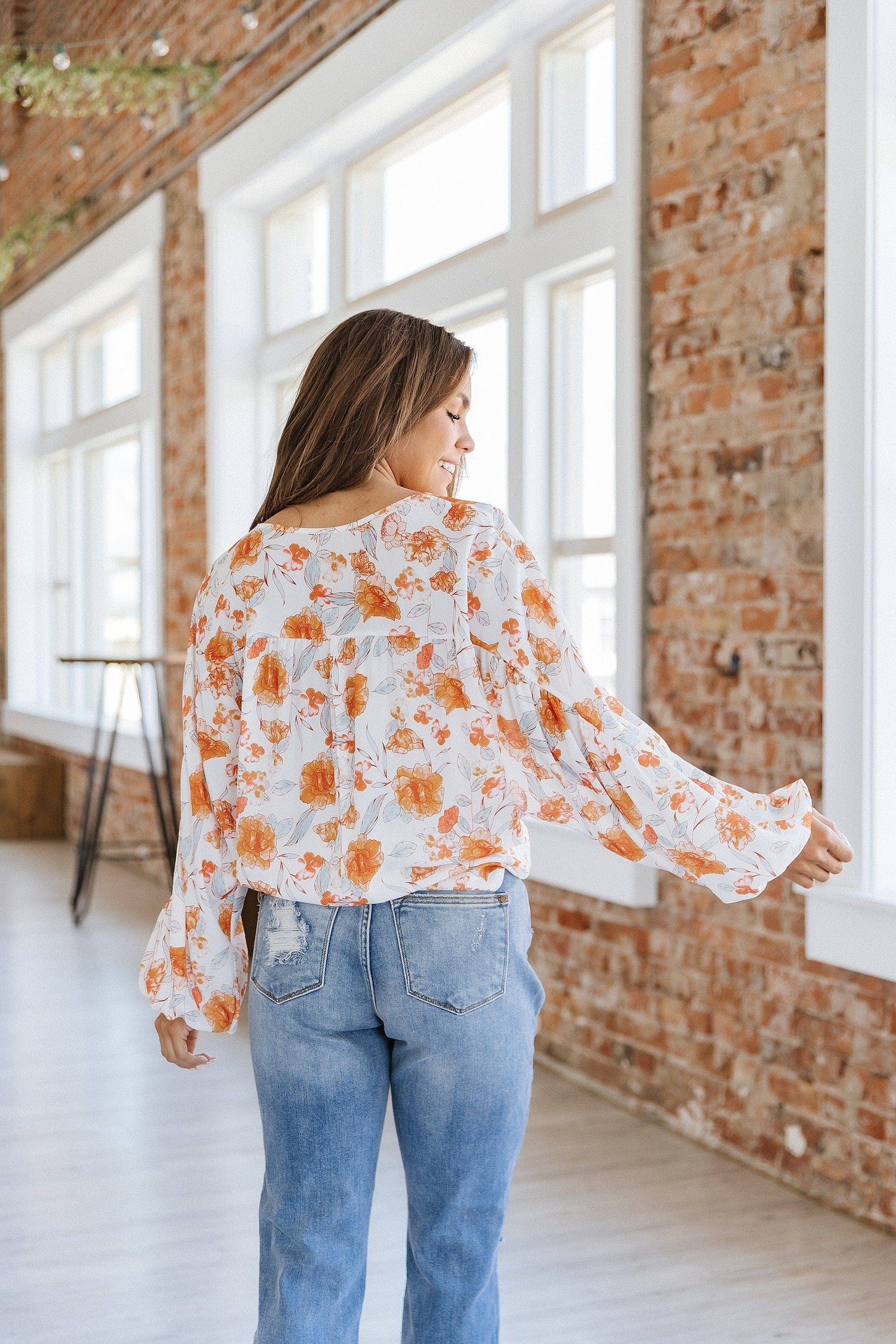 Frances Floral Boho Top