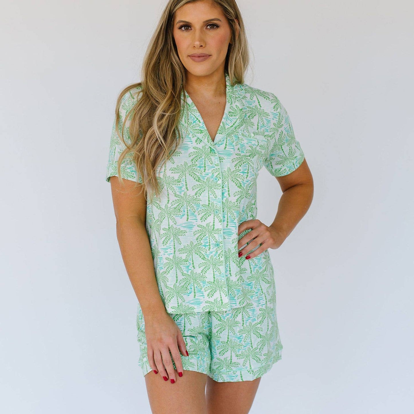 Palm Breeze Charlotte Short Set