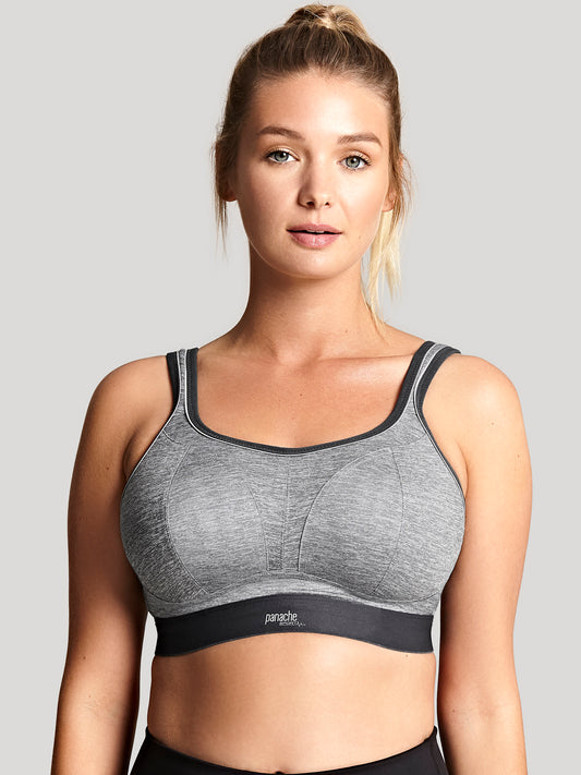 Non Wired Sports Bra Charcoal