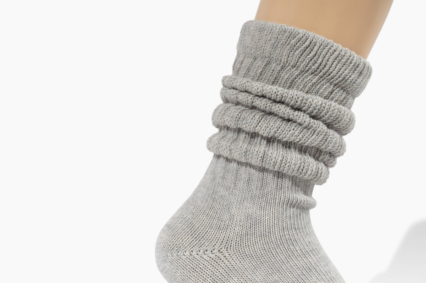 Slouchy Socks Grey