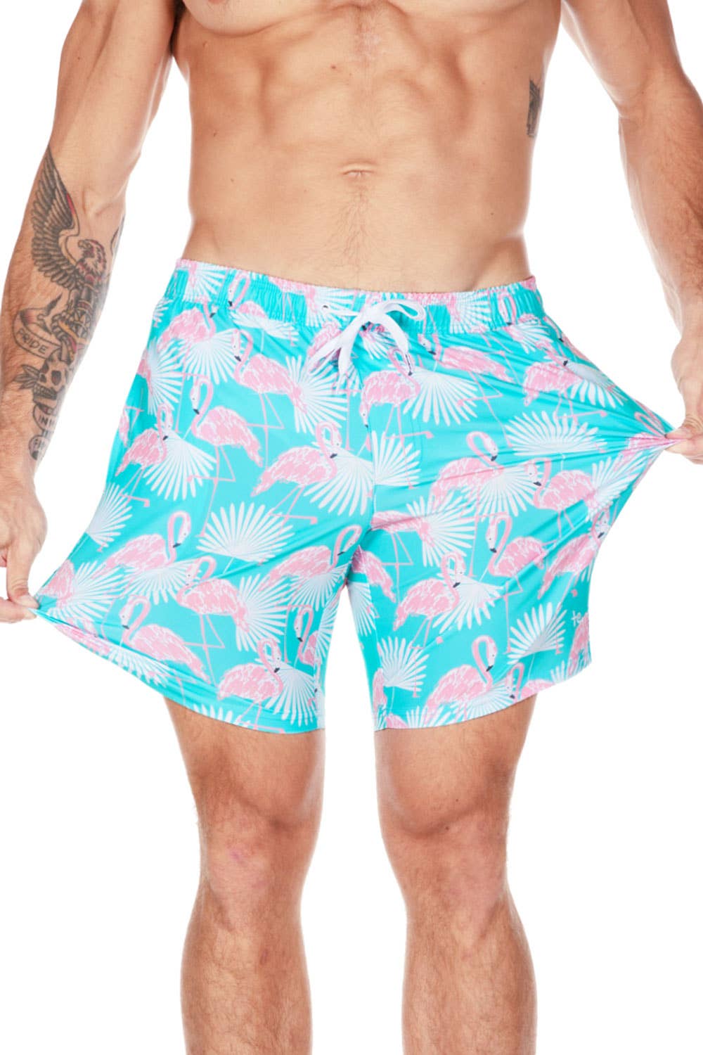 Flamingo Swim Trunks
