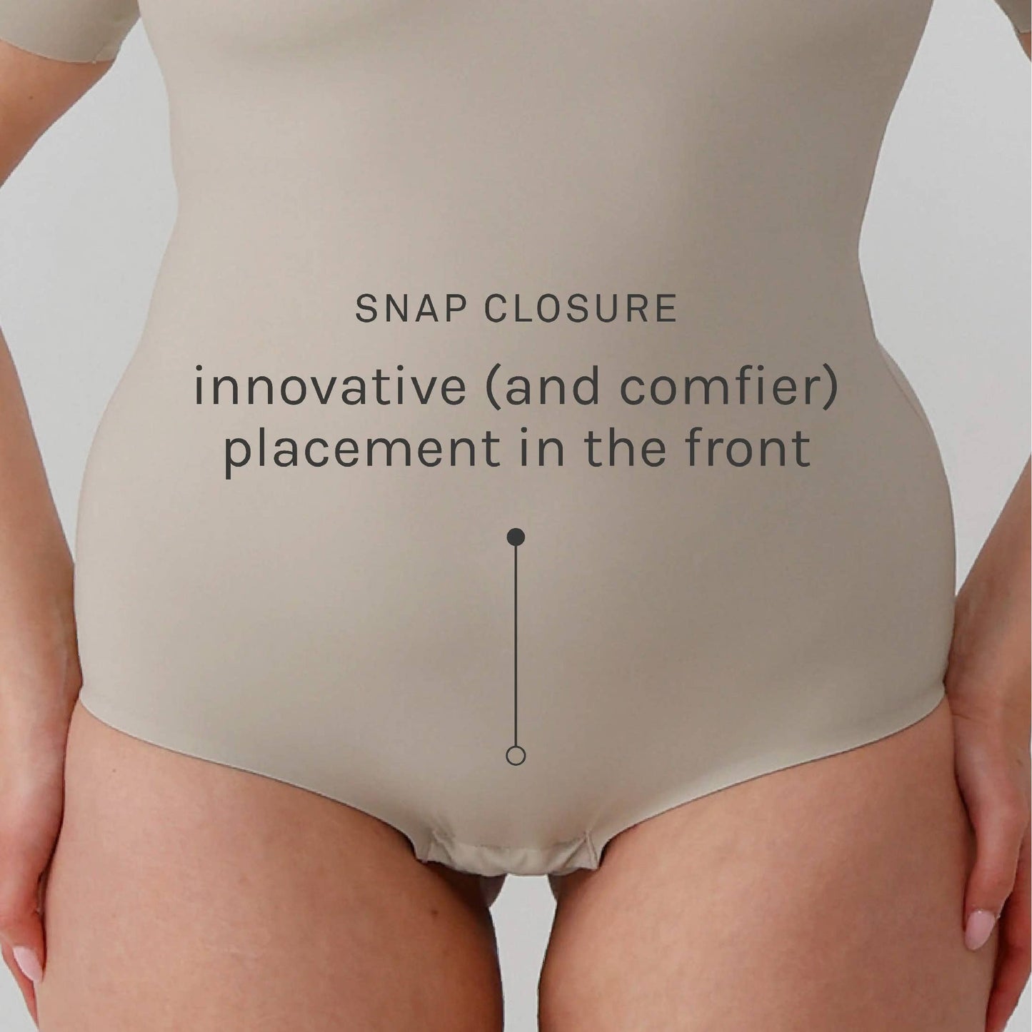 T-Shirt Crew Neck Bodysuit - Dune