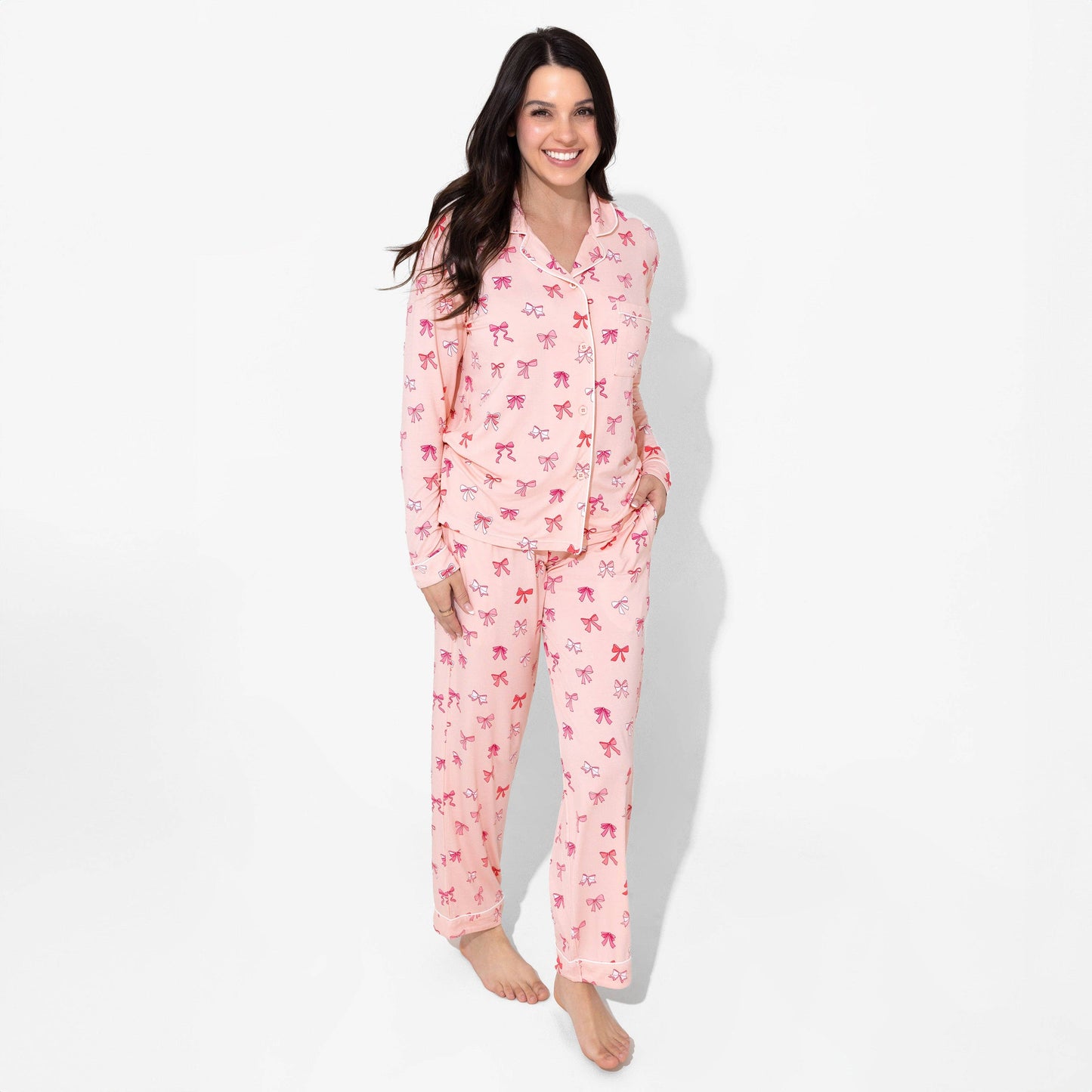 Take A Bow Bamboo Women's Pant Pajama Set
