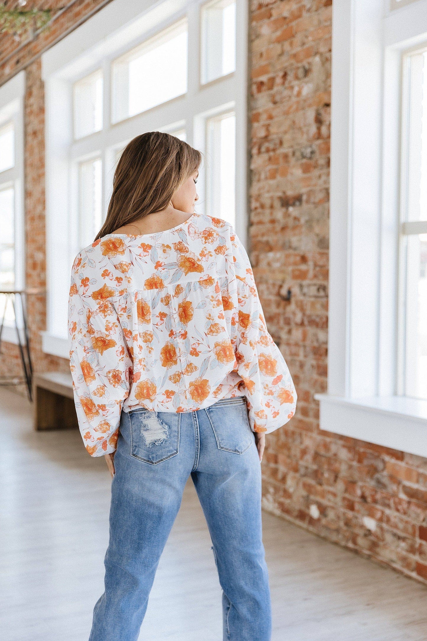 Frances Floral Boho Top