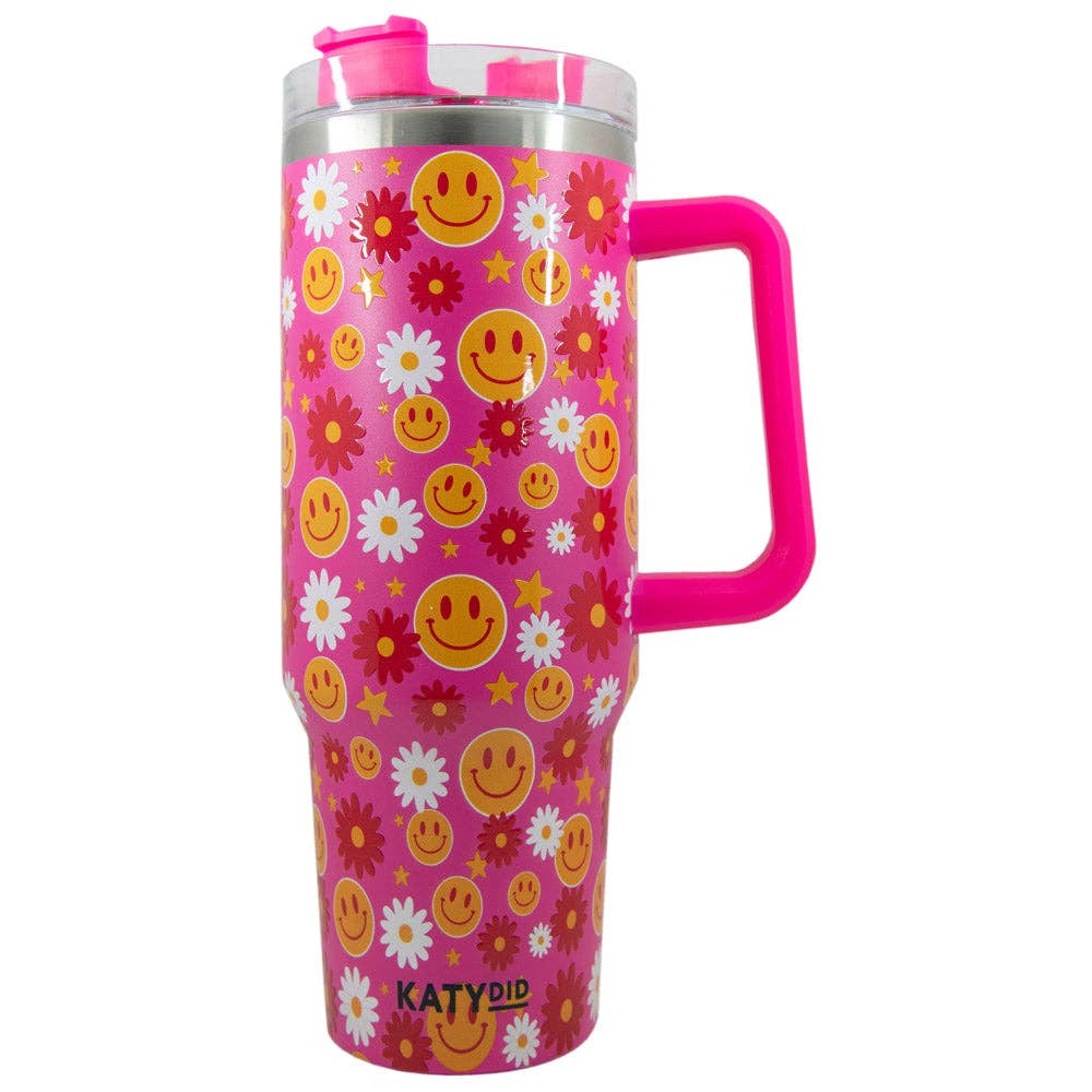 Happy Flower 40 oz Tumbler