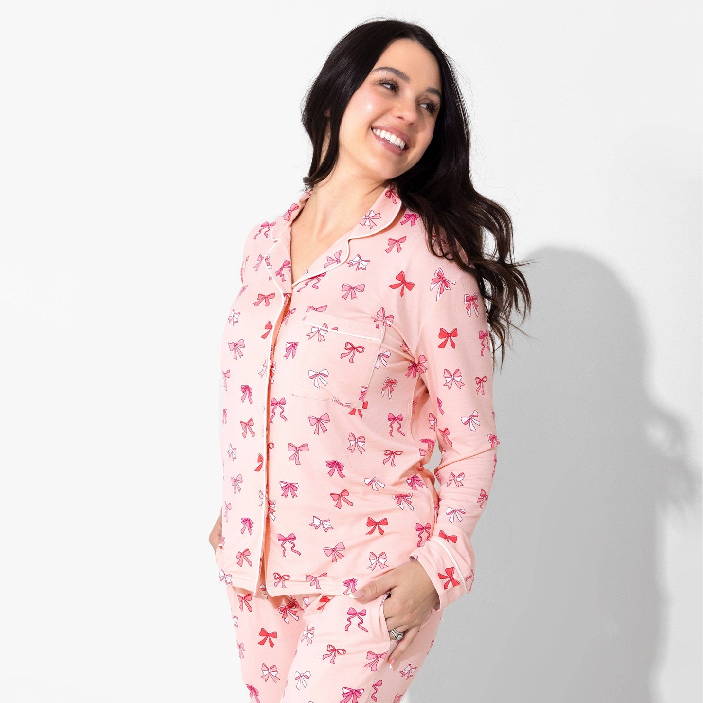 Take A Bow Bamboo Women's Pant Pajama Set