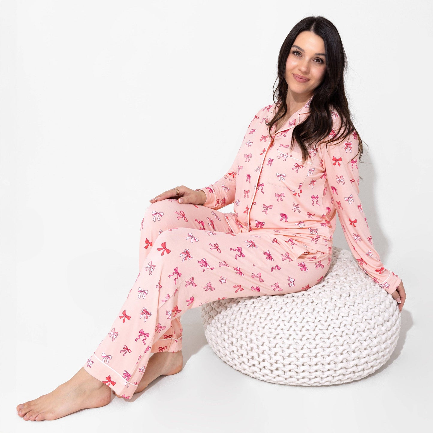 Take A Bow Bamboo Women's Pant Pajama Set
