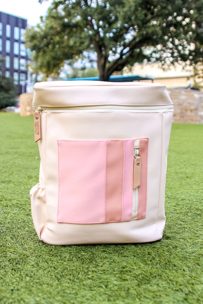 Blaze Backpack - Tan/Mauve