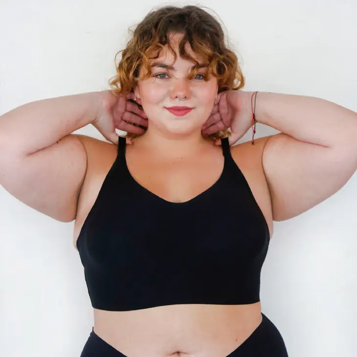 Signature Seamless Bra - Onyx