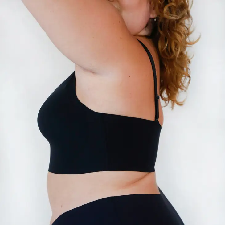 Signature Seamless Bra - Onyx