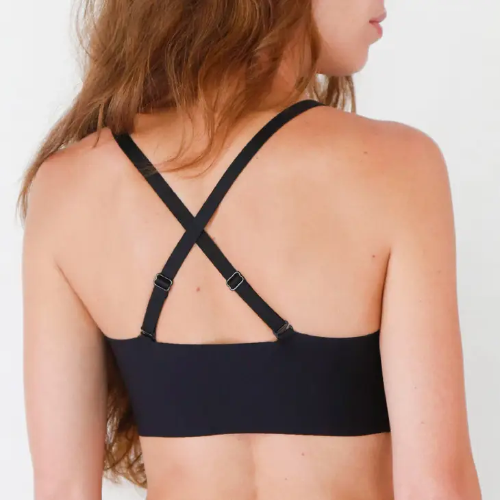 Signature Seamless Bra - Onyx