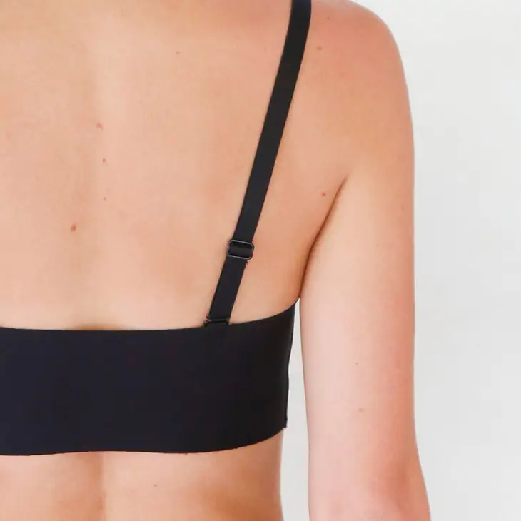 Signature Seamless Bra - Onyx