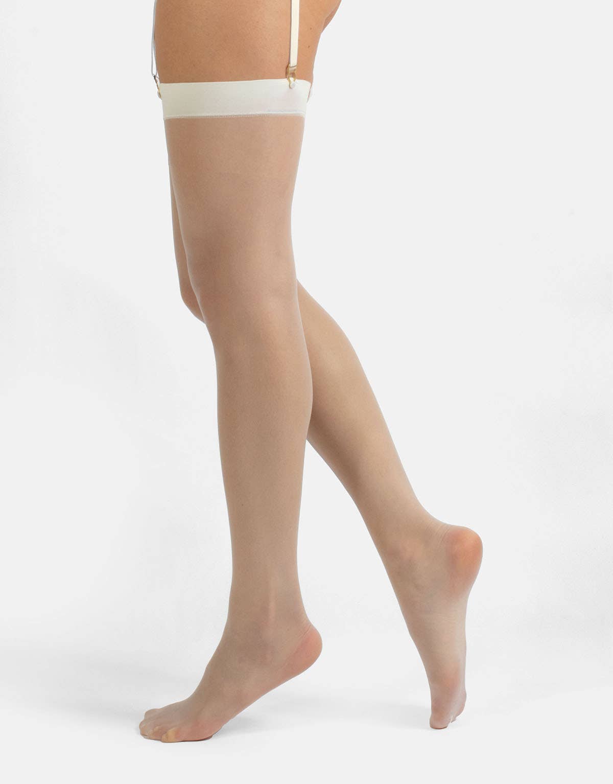 Sheer Stocking - White