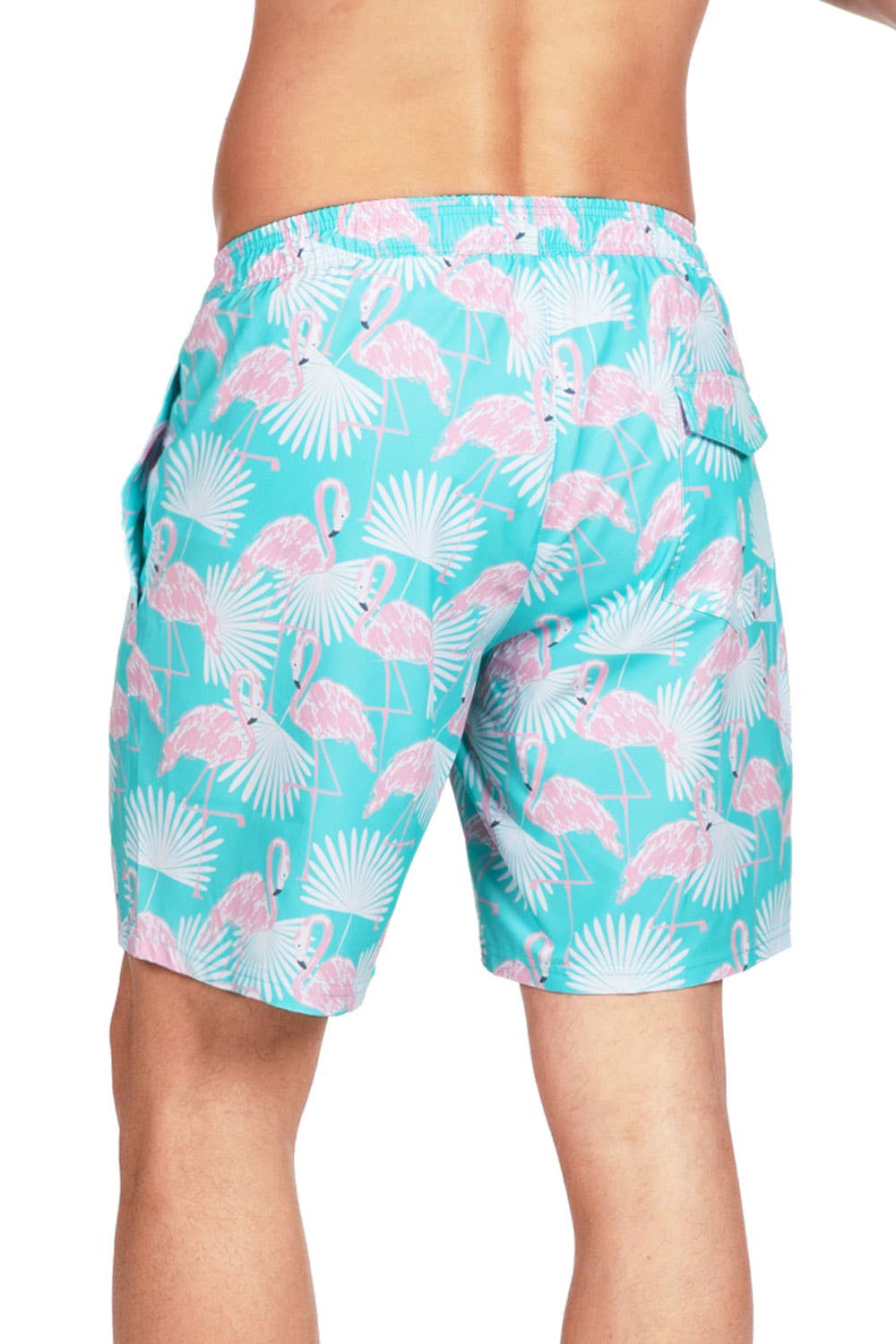 Flamingo Swim Trunks