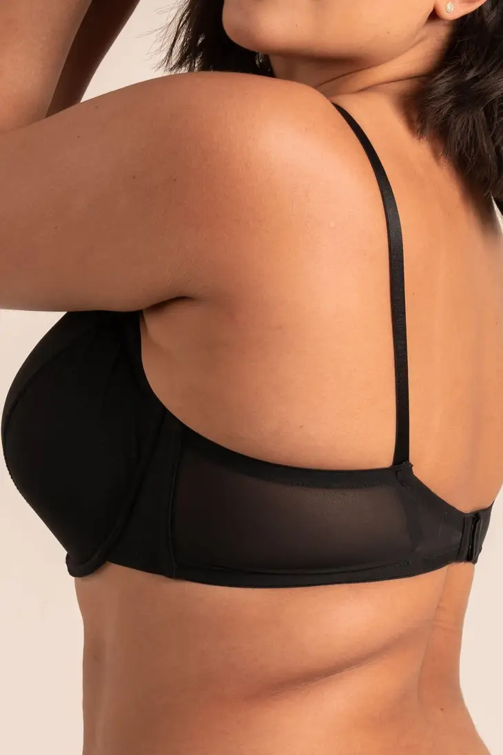 Brooklyn Demi Bra- Black