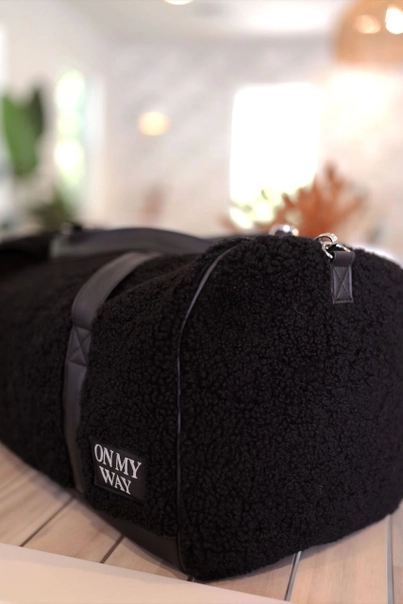 Teddy Sherpa Duffle Bag - Midnight